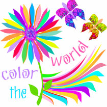 Color the World 2-Sided Women's Shirts