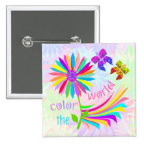 Color the World Buttons