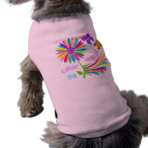 Color the World Dog Shirts