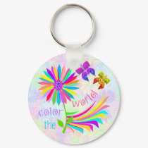 Color the World Keychain