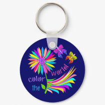 Color the World Keychain