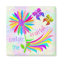 Color the World Magnets