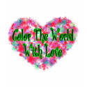 Color The World t-shirts by goldnsun Color The World t-shirts