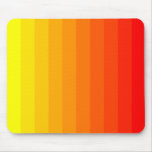 Color Transition - Yellow to Red Mousepads