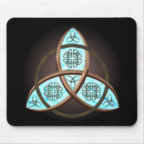 Color Trinity Celtic Knot mousepads