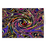 Color Vortex Greeting Cards