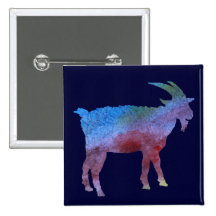 Color Washed Goats Button
