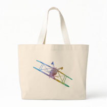 Color-washed Upside Down Stunt Plane Bags