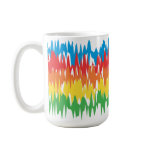 Color Waves: Vector Illustration: Coffee Mug