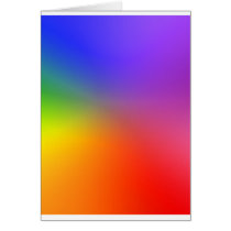 Color Wheel: Abstract Colors Card