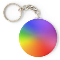 Color Wheel: Abstract Colors Key Chain