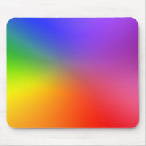 Color Wheel: Abstract Colors Mouse Pads