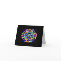 Color wheel cards