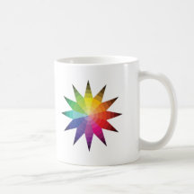 Color Wheel Explosion Mugs
