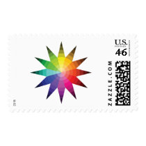 Color Wheel Explosion Stamp