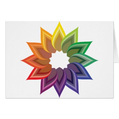 Color Wheel Flower