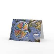 Color Wheel in the Snow cards