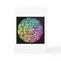 COLOR WHEEL MANDALA cards