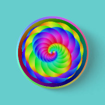 Color Wheel Spiral Button buttons