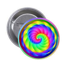 Color Wheel Spiral Button