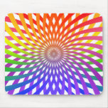 Color Wheel Spiral: Mousepad