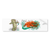 Color-your-Life bumper stickers by Elle_Ichai Color-your-Life bumper stickers