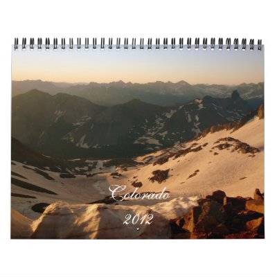 Colorado and Surrounding Areas Wall Calendar