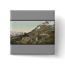 Colorado. Aspen silver mines classic Photochrom Pinback Buttons