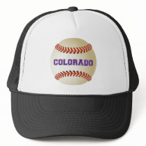 COLORADO BASEBALL hats by dgpaulart COLORADO BASEBALL hats