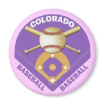COLORADO BASEBALL magnets