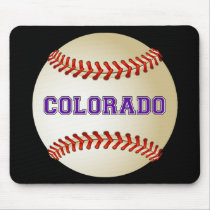 COLORADO BASEBALL mousepads by dgpaulart COLORADO BASEBALL mousepads