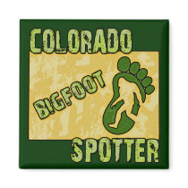 Colorado Bigfoot Spotter Refrigerator Magnets