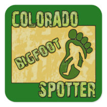 Colorado Bigfoot Spotter Stickers