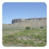 Colorado Bluff Square Stickers