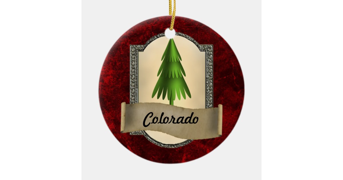 colorado christmas ornament zazzle colorado christmas ornament zazzle