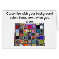Colorado Colorful Customize card how you like