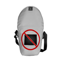 Colorado Cross Out Symbol Courier Bags
