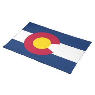 Colorado Flag American MoJo Placemat