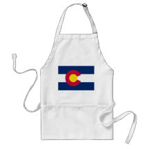 Colorado Flag Aprons