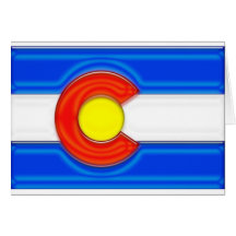 Colorado Flag Card