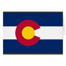 Colorado Flag Card