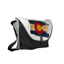Colorado Flag Courier Bags
