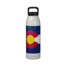 Colorado Flag Drinking Bottle