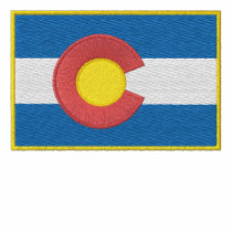 Colorado Flag embroidered shirts