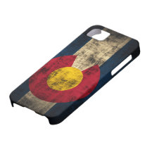 Colorado Flag Grunge iPhone 5 Barely Case iPhone 5 Case
