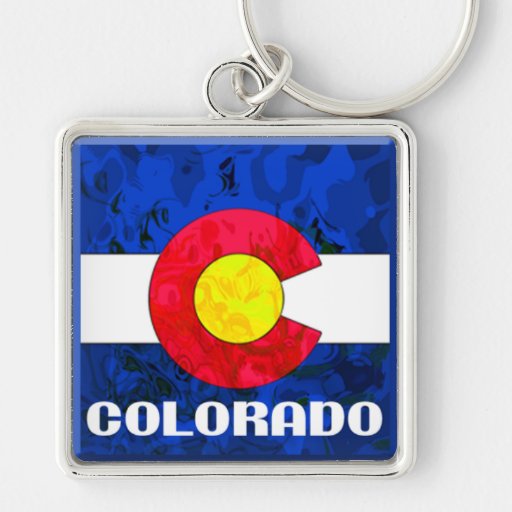 COLORADO FLAG KEYCHAINS
