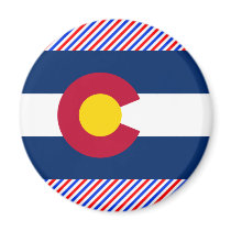 Colorado Flag Fridge Magnets