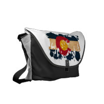 Colorado Flag Courier Bag
