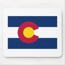 Colorado Flag mousepads