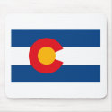 Colorado Flag Mousepad by FlagTshirts Colorado Flag Mousepad